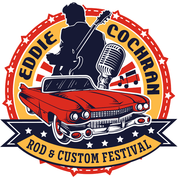 Eddie Cochran Rod & Custom Festival logo